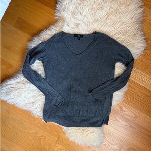 Mossimo Women’s Grey V-Neck Sweater